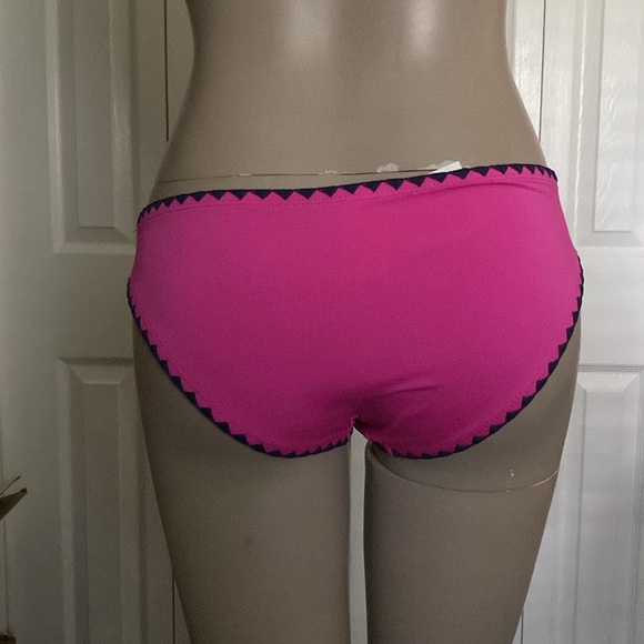 Lucky Brand Shell Stitch Pink Bikini Bottom, Women's Size S - Picture 6 of 11